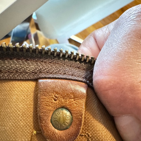 Authentic Louis Vuitton Monogram Speedy 30 Hand Boston Bag  Preowned - Picture 10 of 16